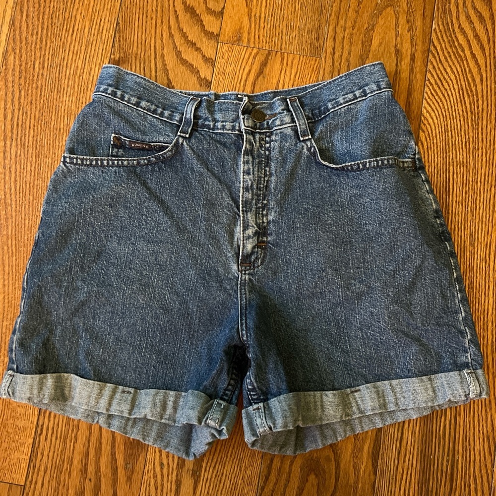 vintage riders denim shorts